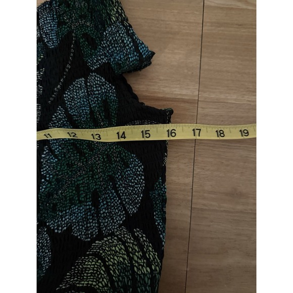 Children's Place Mommy And Me Palm Tropical Maxi Smocked Dress Small - Picture 9 of 11